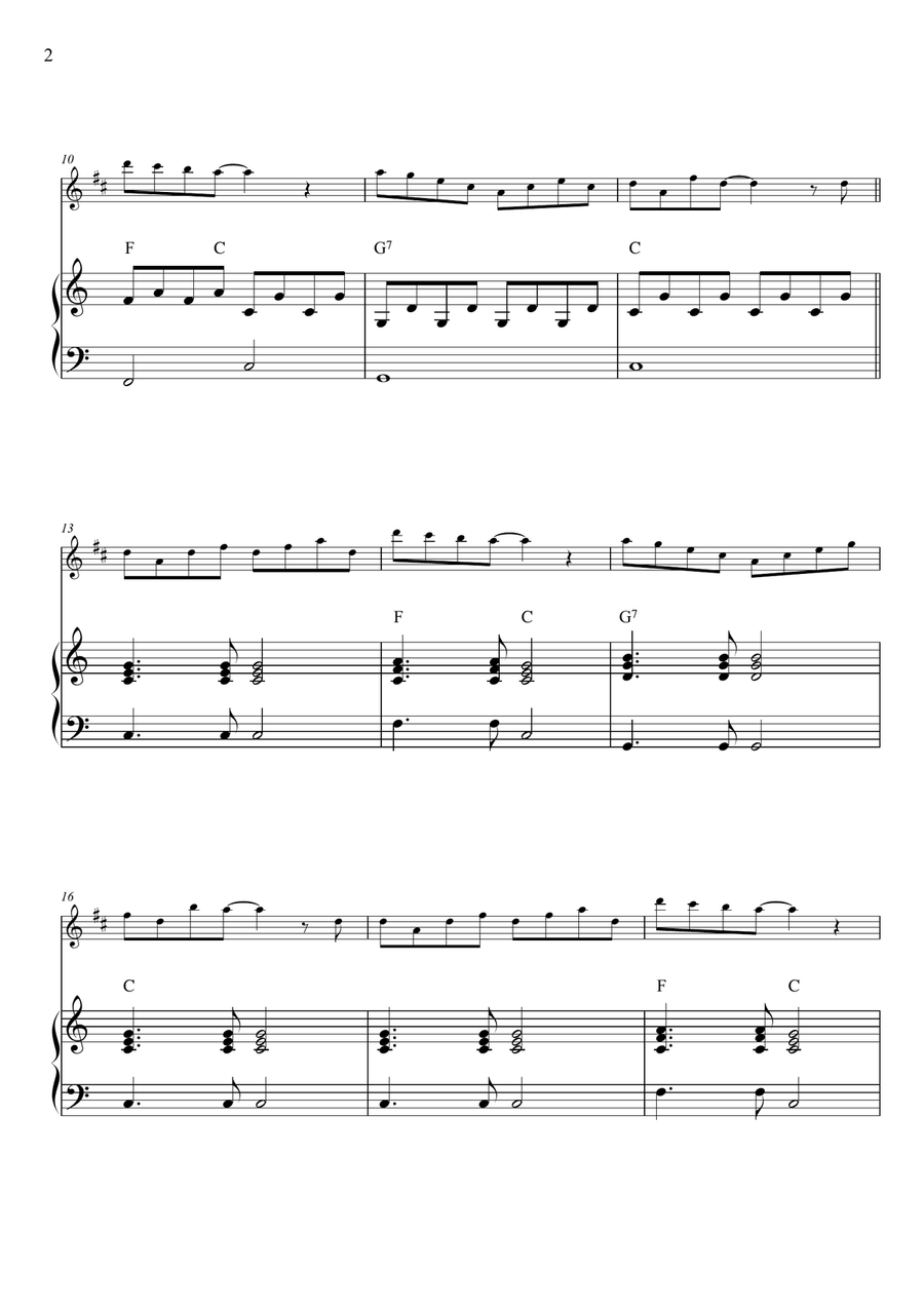 Music Box Dancer Music Box Dancer Tenor Saxophone scores gallery preview page 2