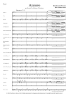 Azzurro Concert Band scores gallery preview page 4