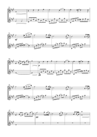 Sadness And Sorrow Woodwind Duet scores gallery preview page 3