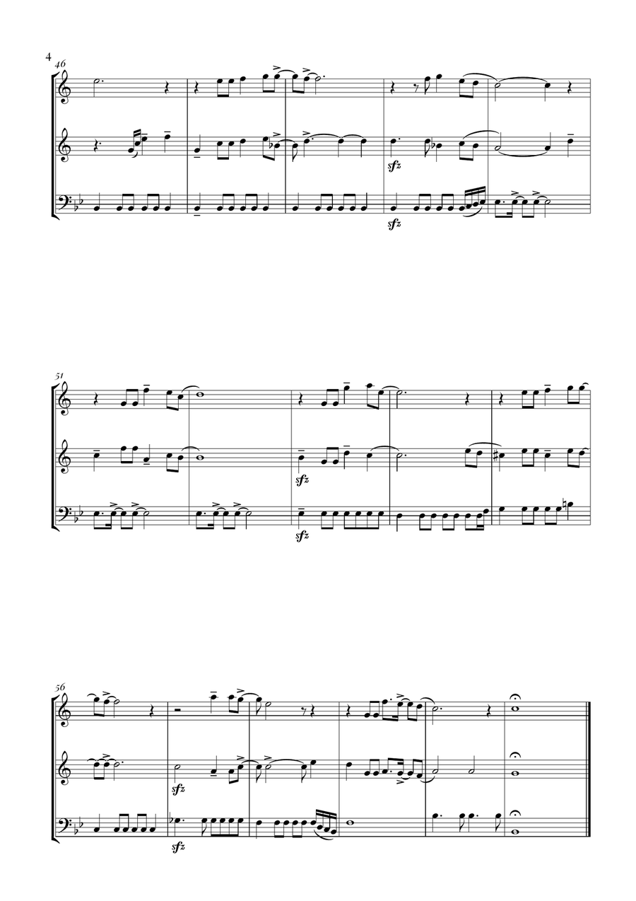 Circle Of Life Circle Of Life Brass Ensemble scores gallery preview page 4