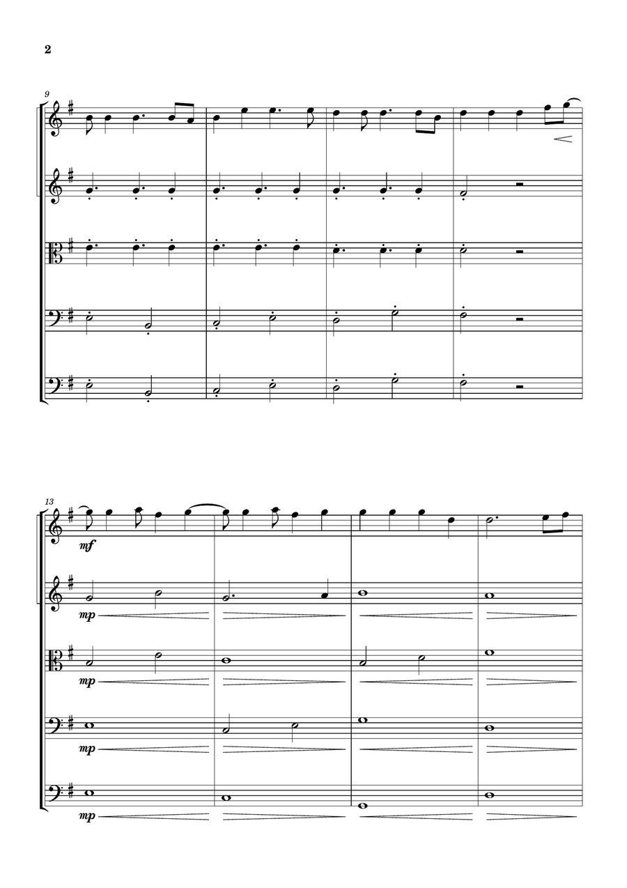 Cheap Thrills (Feat. Sean Paul) String Orchestra scores gallery preview page 2