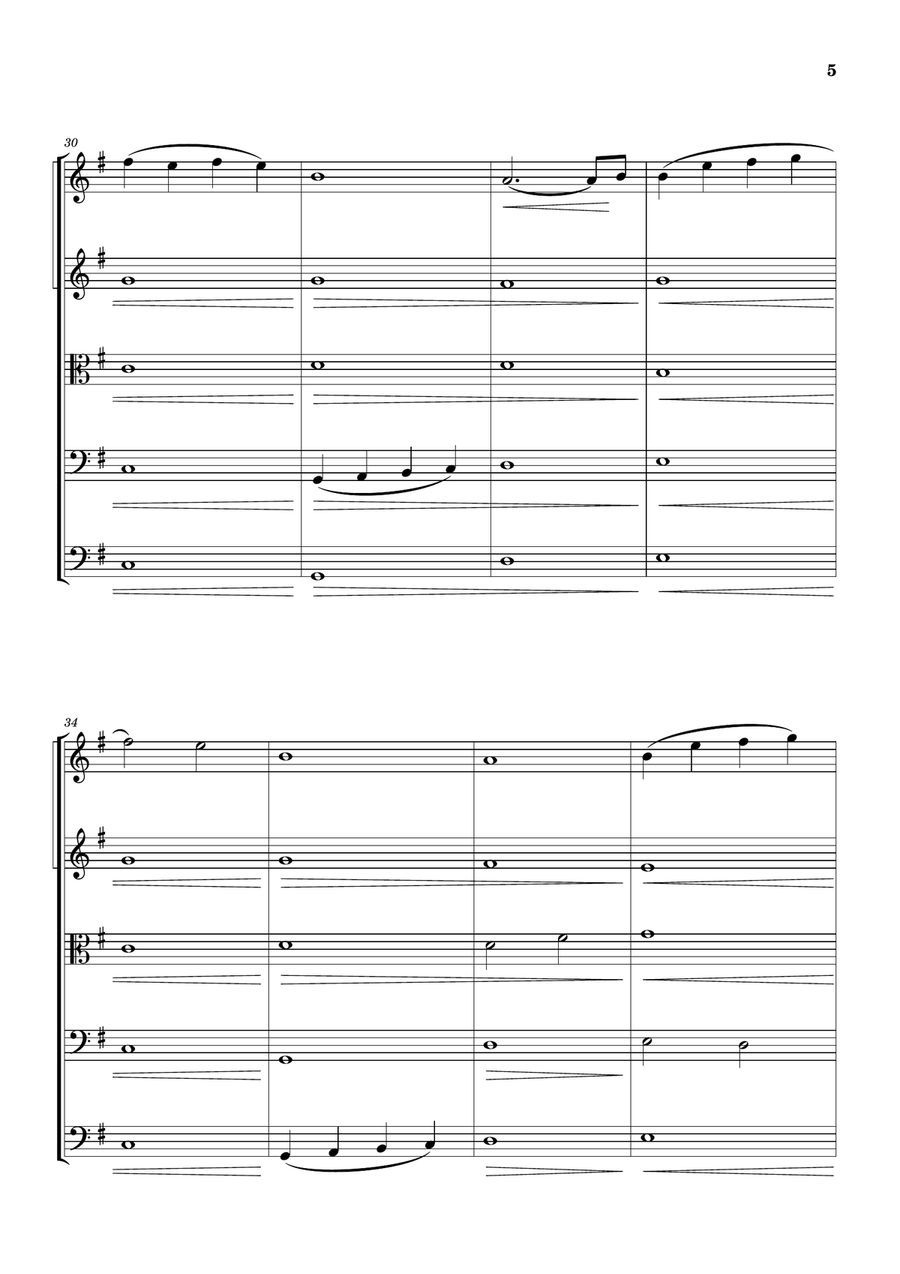 Cheap Thrills (Feat. Sean Paul) String Orchestra scores gallery preview page 5