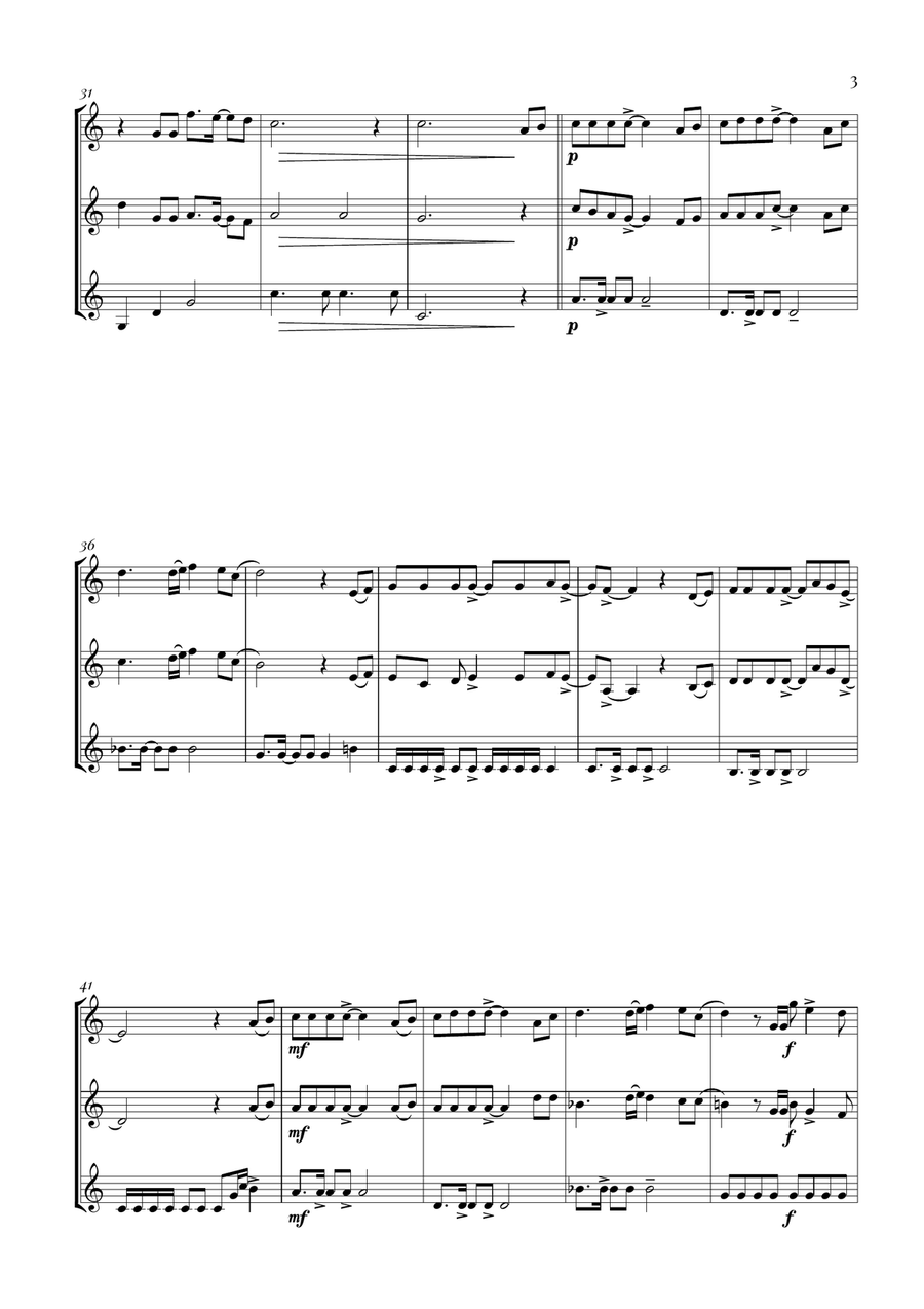 Circle Of Life Circle Of Life Woodwind Trio scores gallery preview page 3