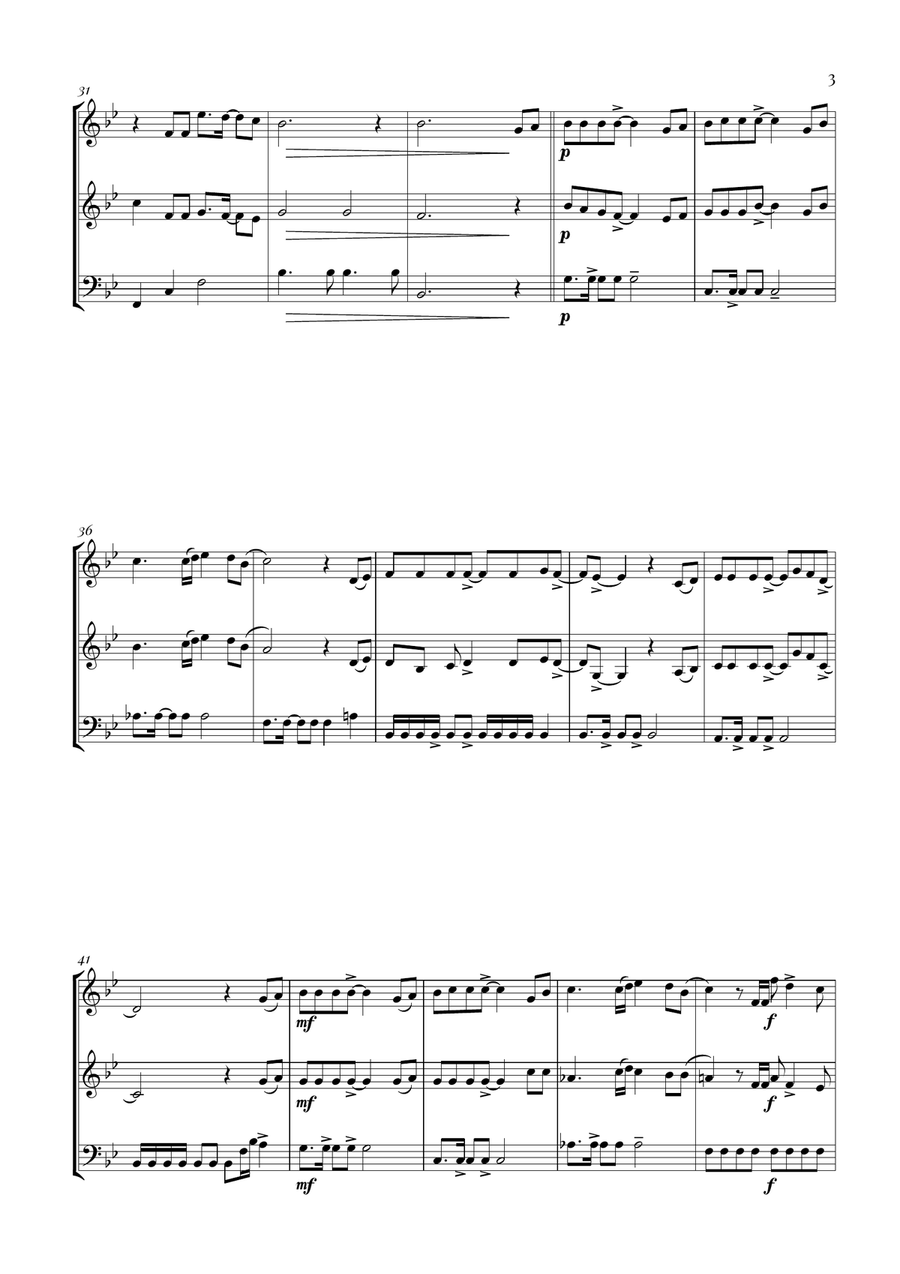 Circle Of Life Circle Of Life String Trio scores gallery preview page 3