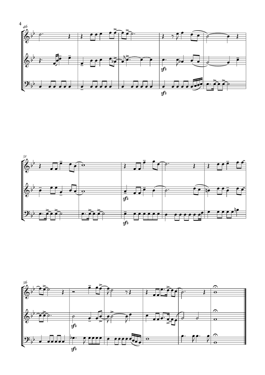 Circle Of Life Circle Of Life String Trio scores gallery preview page 4