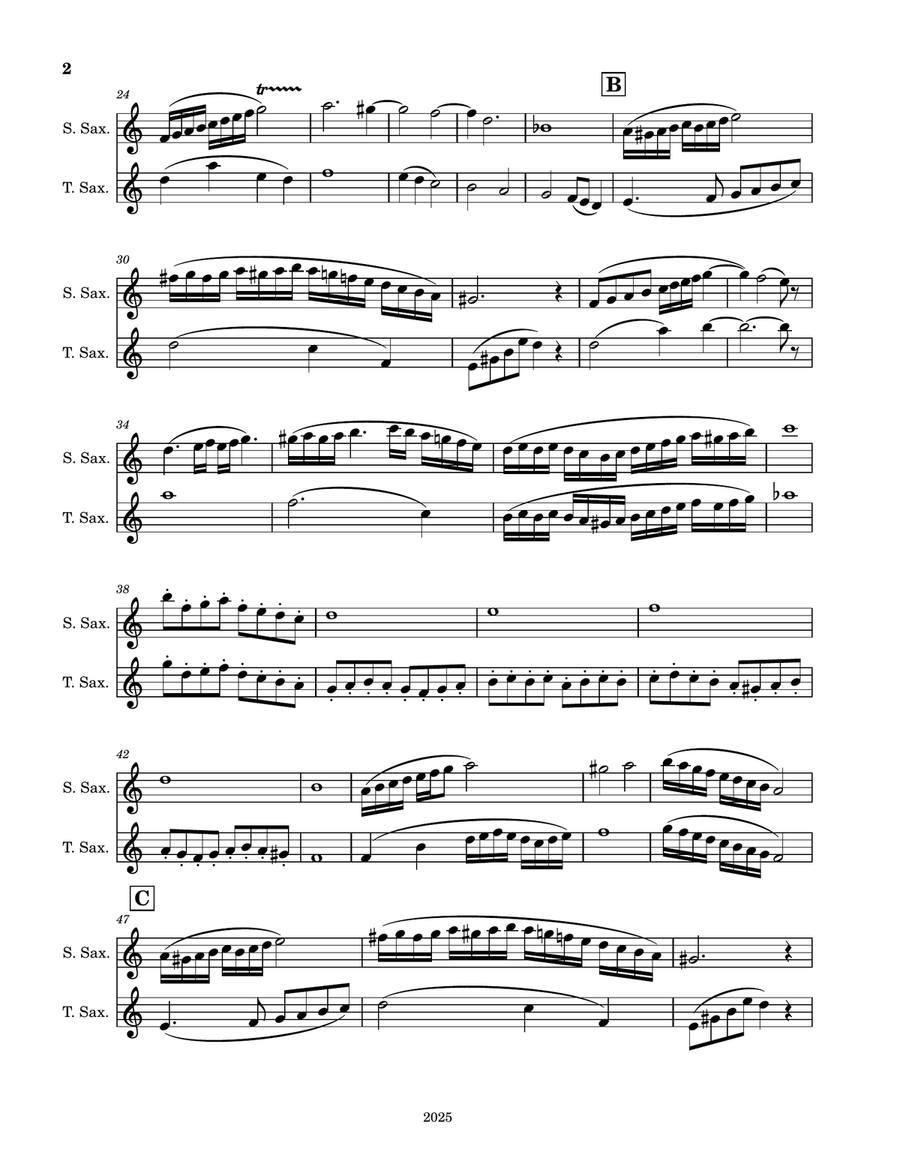 Tijuana Tijuana Woodwind Duet scores gallery preview page 2