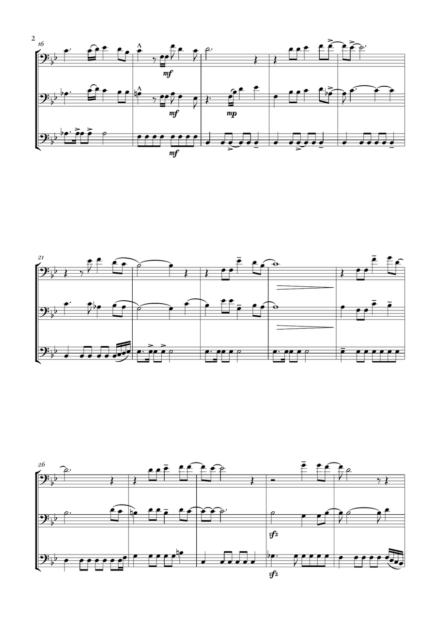 Circle Of Life Circle Of Life String Trio scores gallery preview page 2