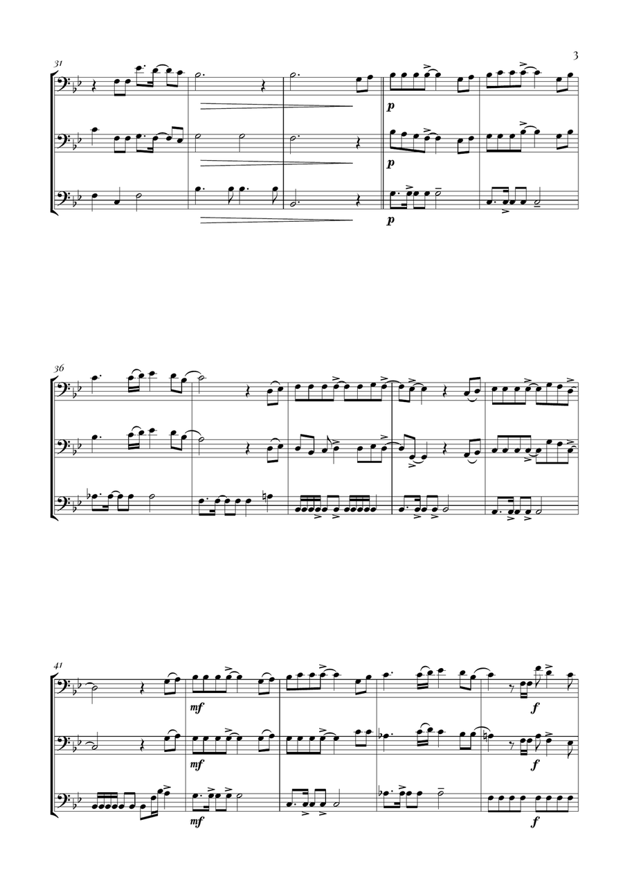 Circle Of Life Circle Of Life String Trio scores gallery preview page 3