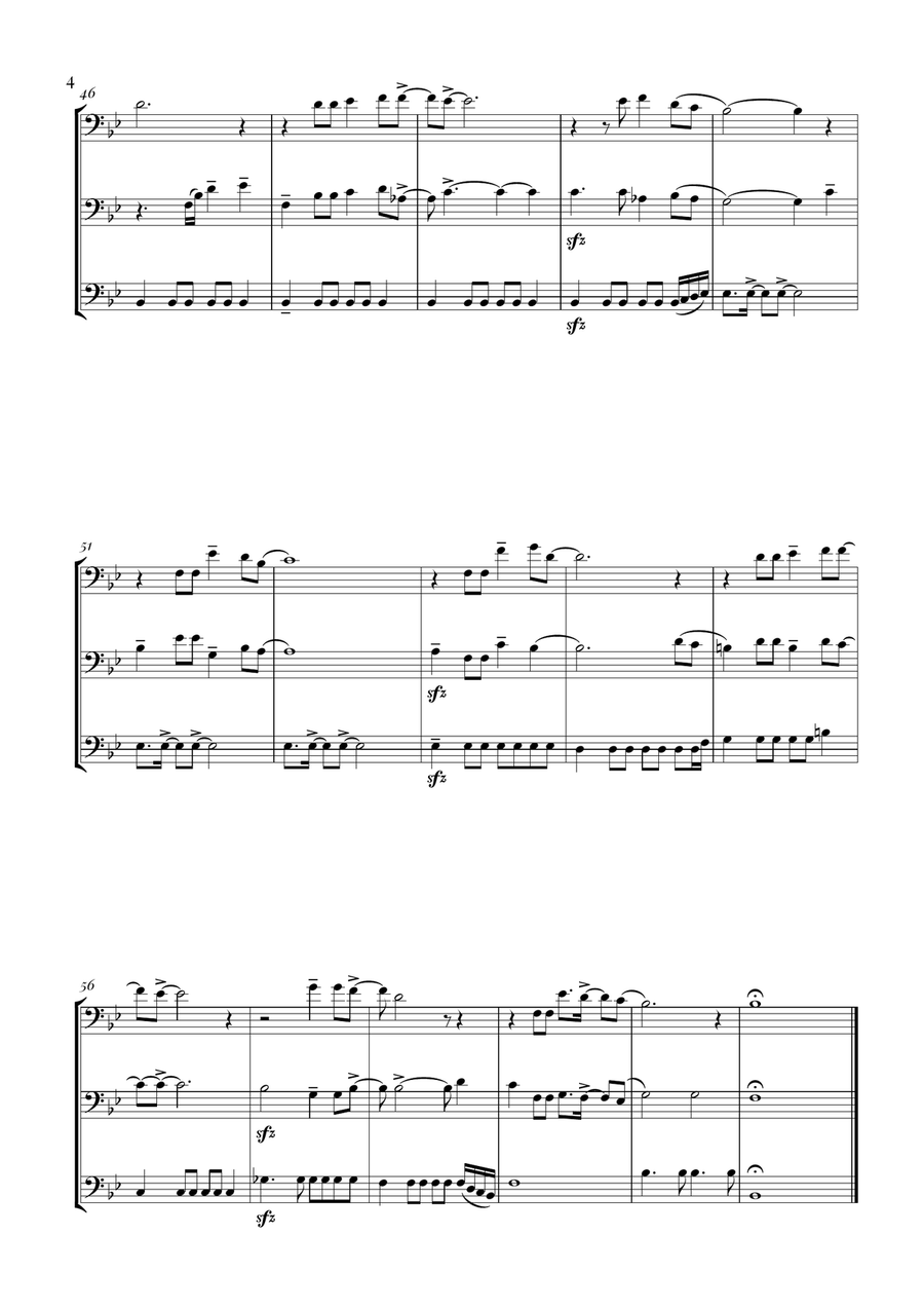 Circle Of Life Circle Of Life String Trio scores gallery preview page 4