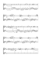 Sadness And Sorrow Woodwind Duet scores gallery preview page 3