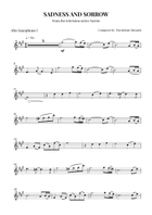 Sadness And Sorrow Woodwind Duet scores gallery preview page 4