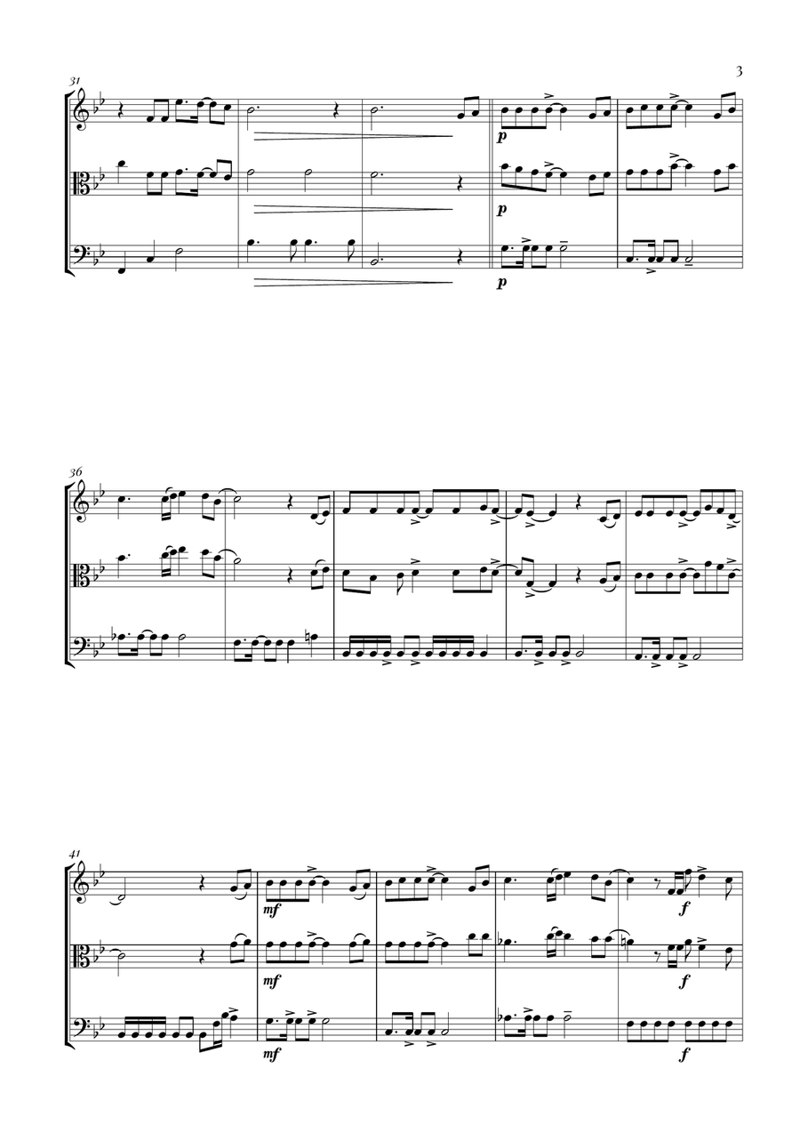 Circle Of Life Circle Of Life String Trio scores gallery preview page 3