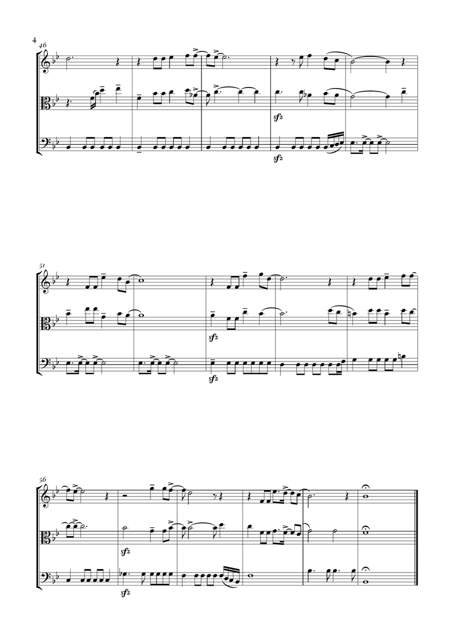 Circle Of Life Circle Of Life String Trio scores gallery preview page 4