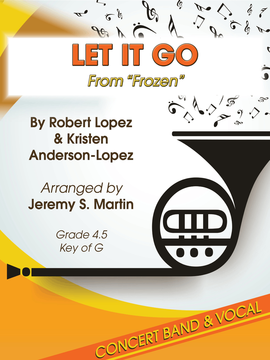 Let It Go Concert Band scores gallery preview page 1