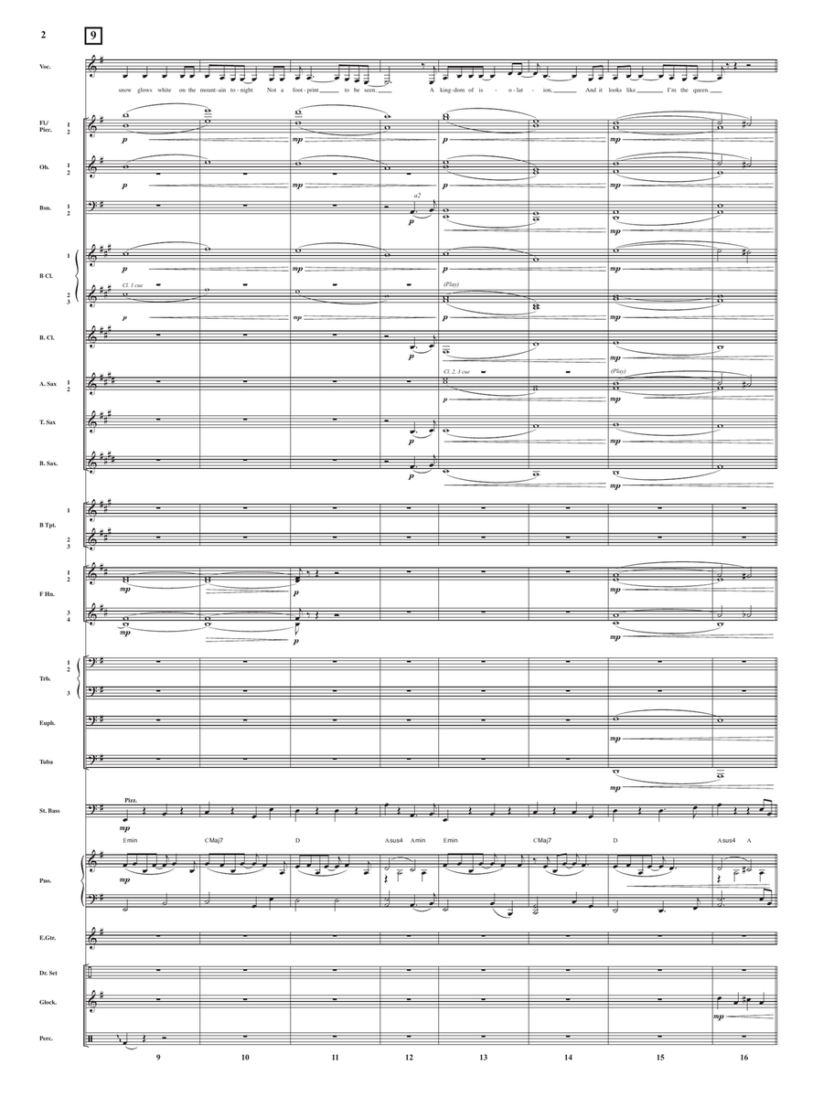 Let It Go Concert Band scores gallery preview page 4