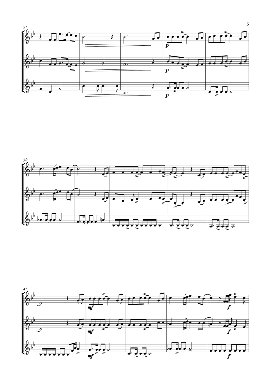 Circle Of Life Circle Of Life String Trio scores gallery preview page 3