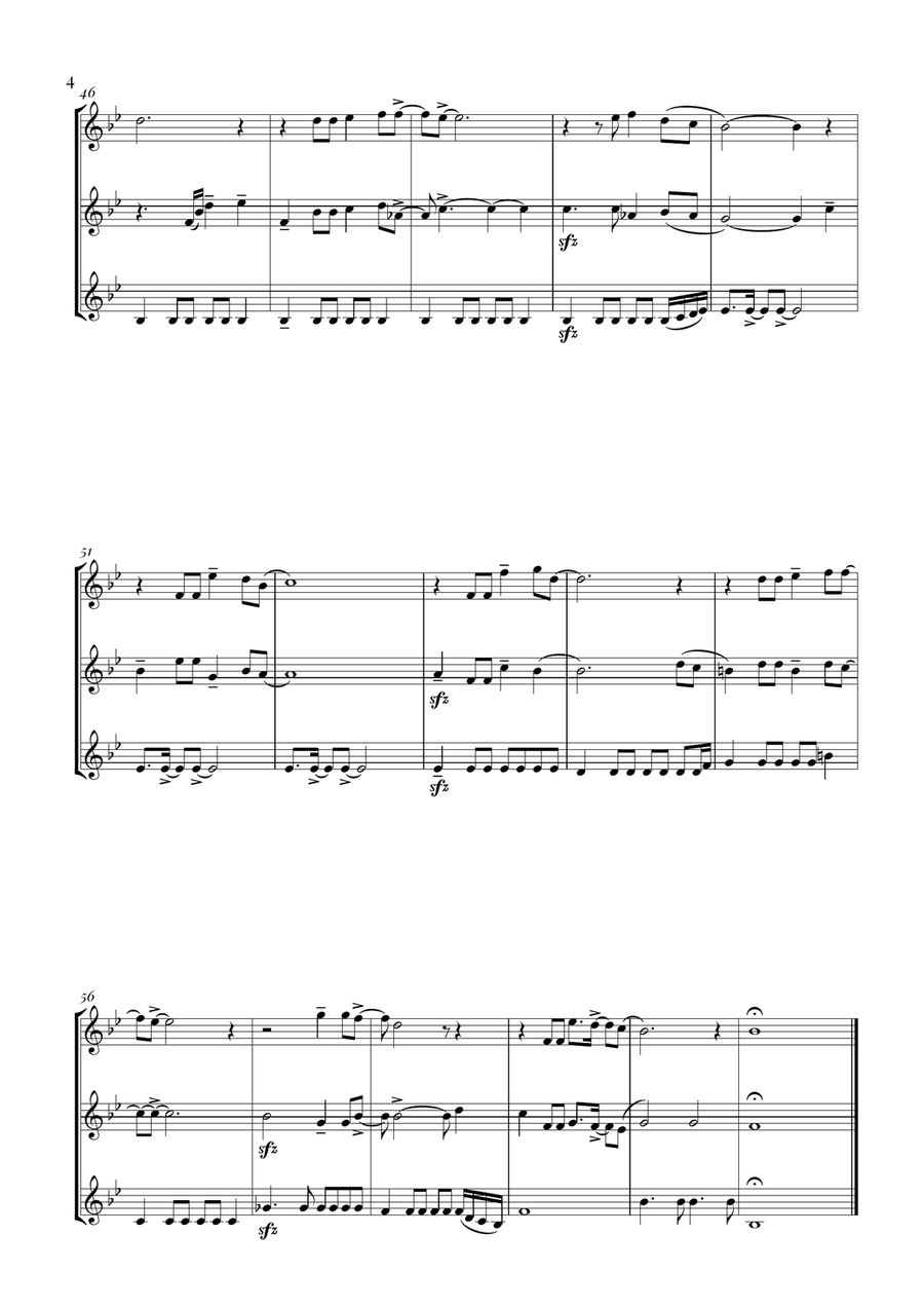 Circle Of Life Circle Of Life String Trio scores gallery preview page 4