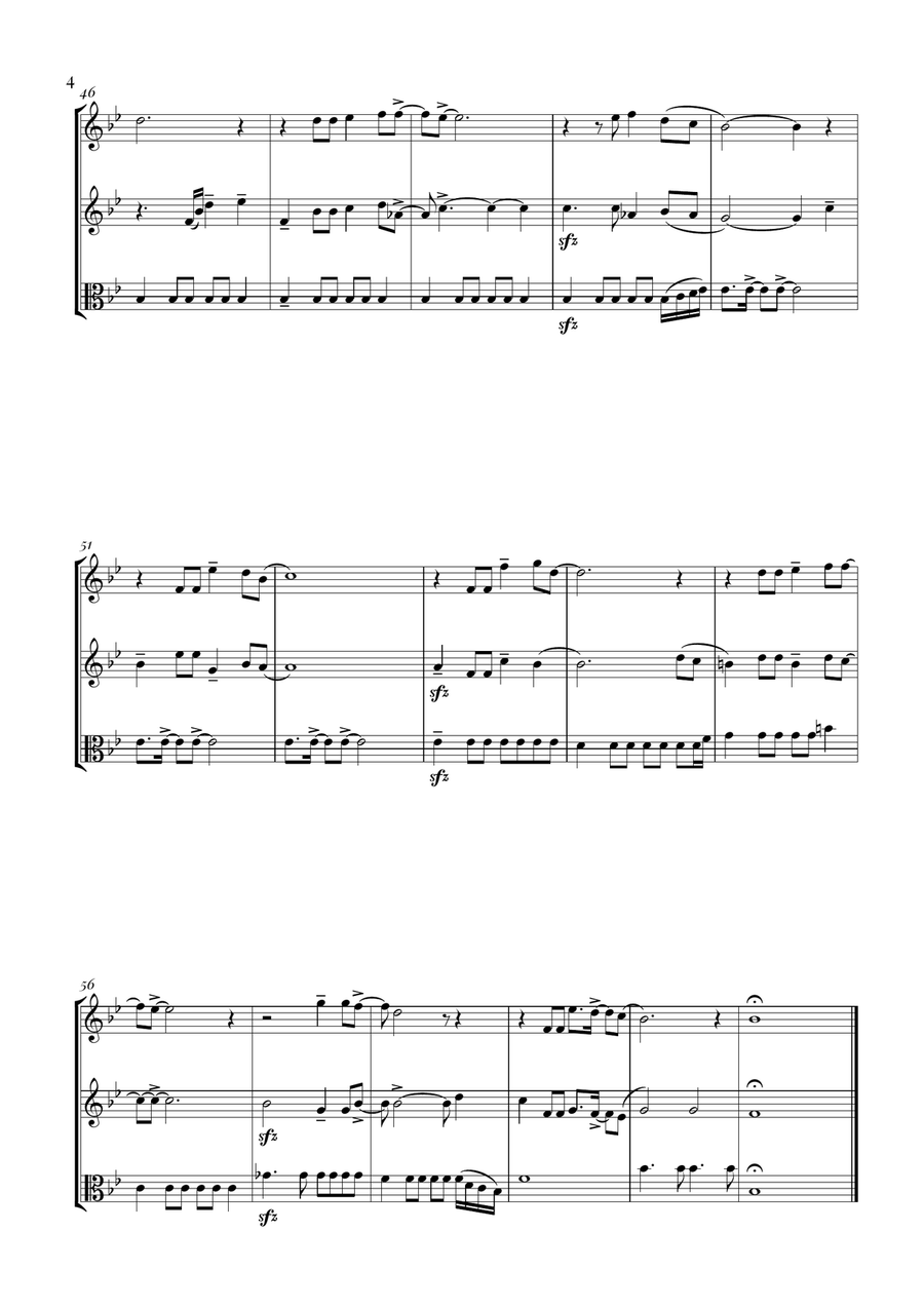 Circle Of Life Circle Of Life String Trio scores gallery preview page 4