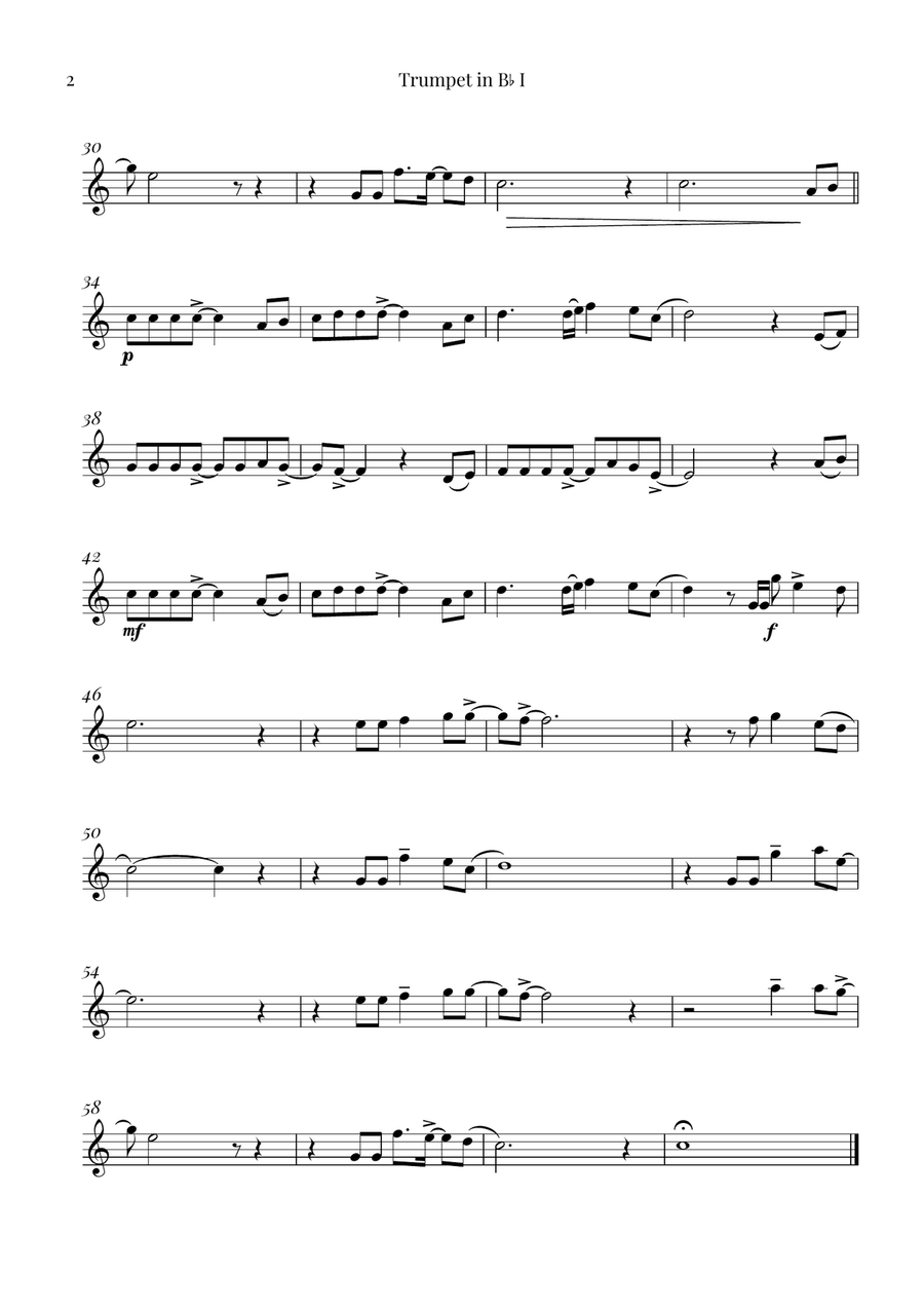 Circle Of Life Circle Of Life Brass Quartet scores gallery preview page 6
