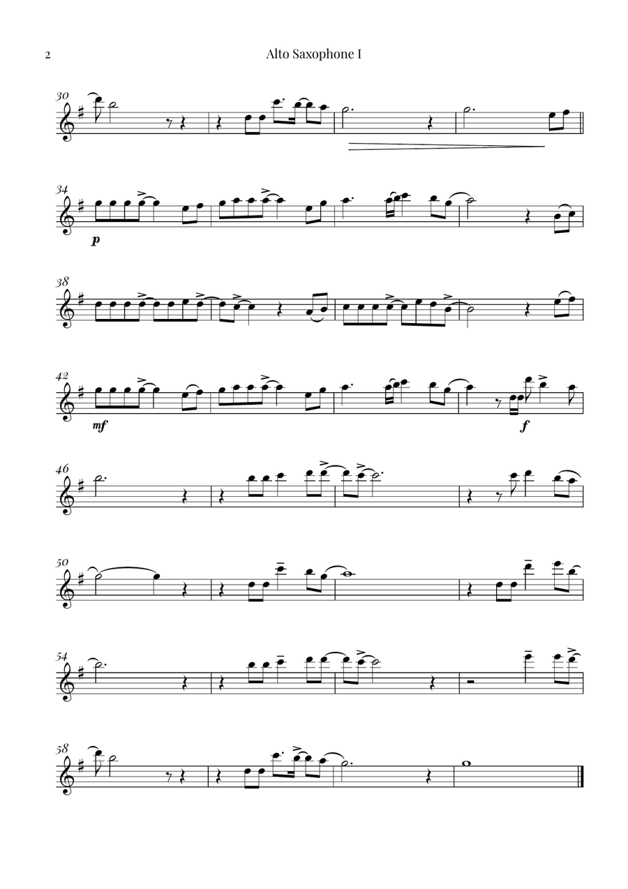 Circle Of Life Woodwind Quartet scores gallery preview page 6