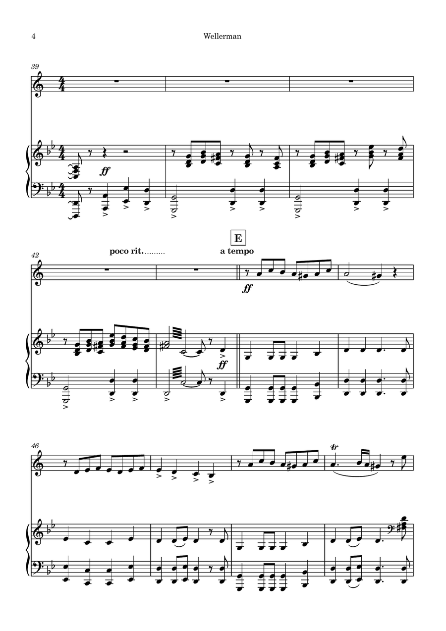The Wellerman The Wellerman B-Flat Trumpet scores gallery preview page 4