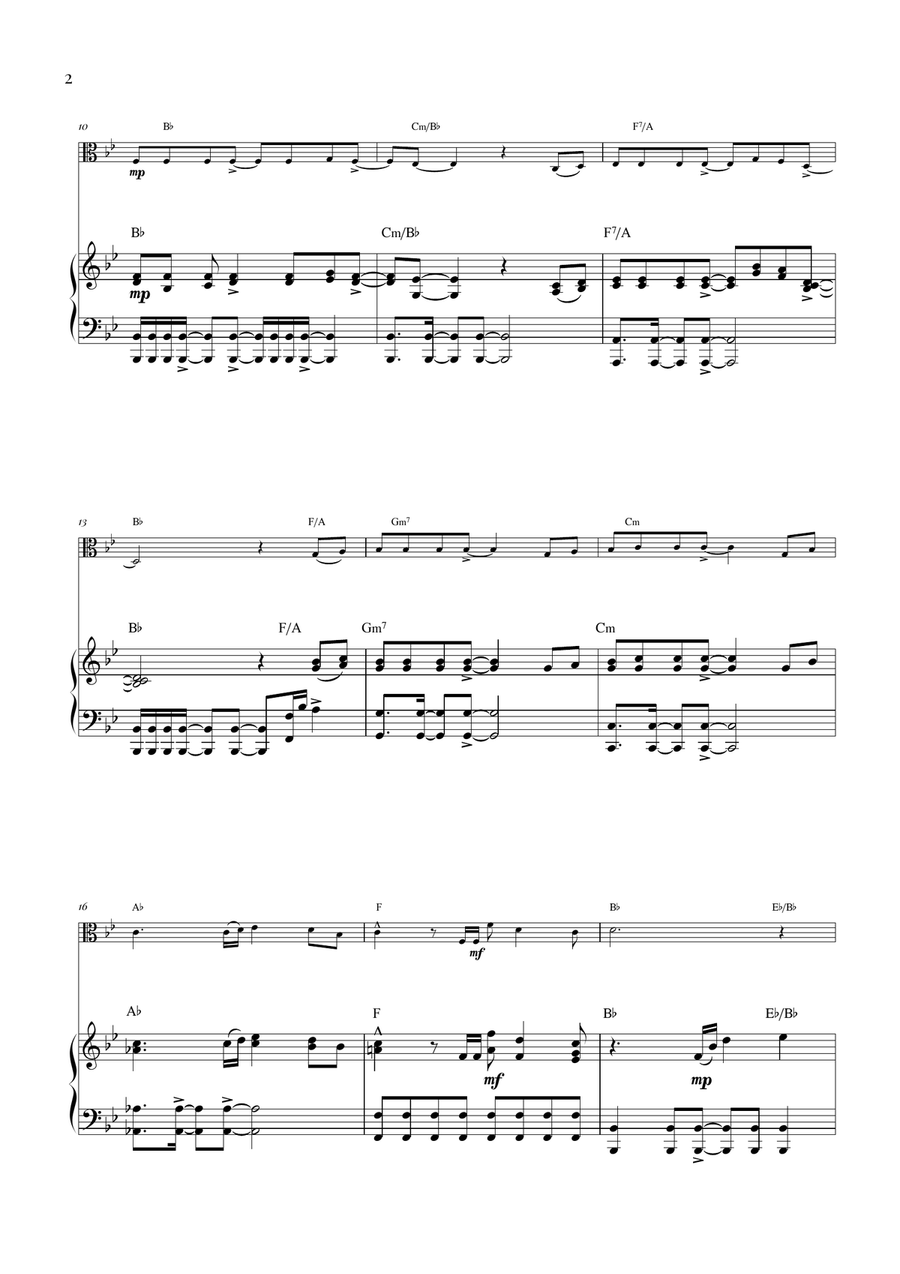 Circle Of Life Circle Of Life Viola scores gallery preview page 2