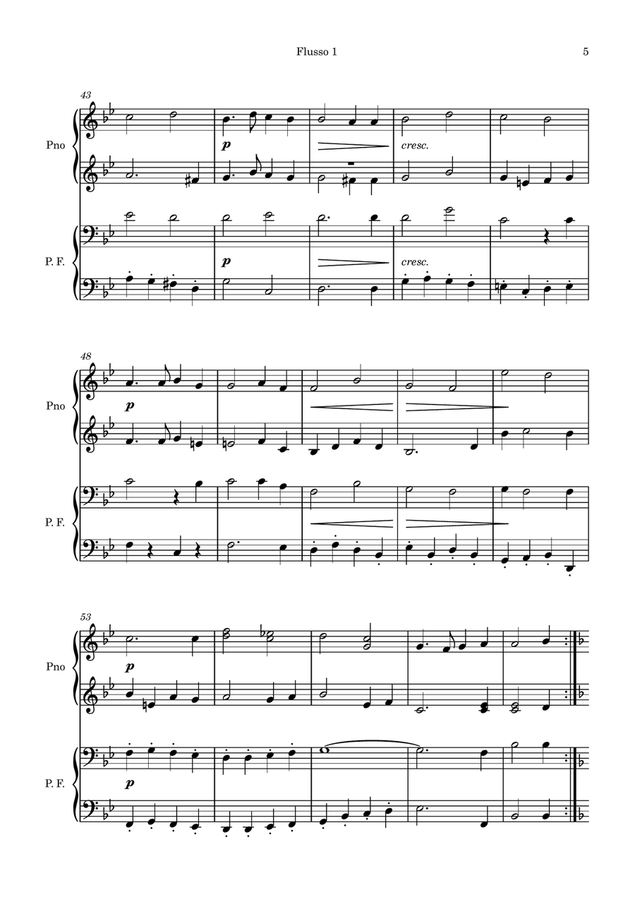 Marche Solennelle. Piano 4 hands Piano Method scores gallery preview page 5