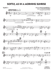 Softly, As In A Morning Sunrise (arr. Rick Stitzel) - Trumpet 3
