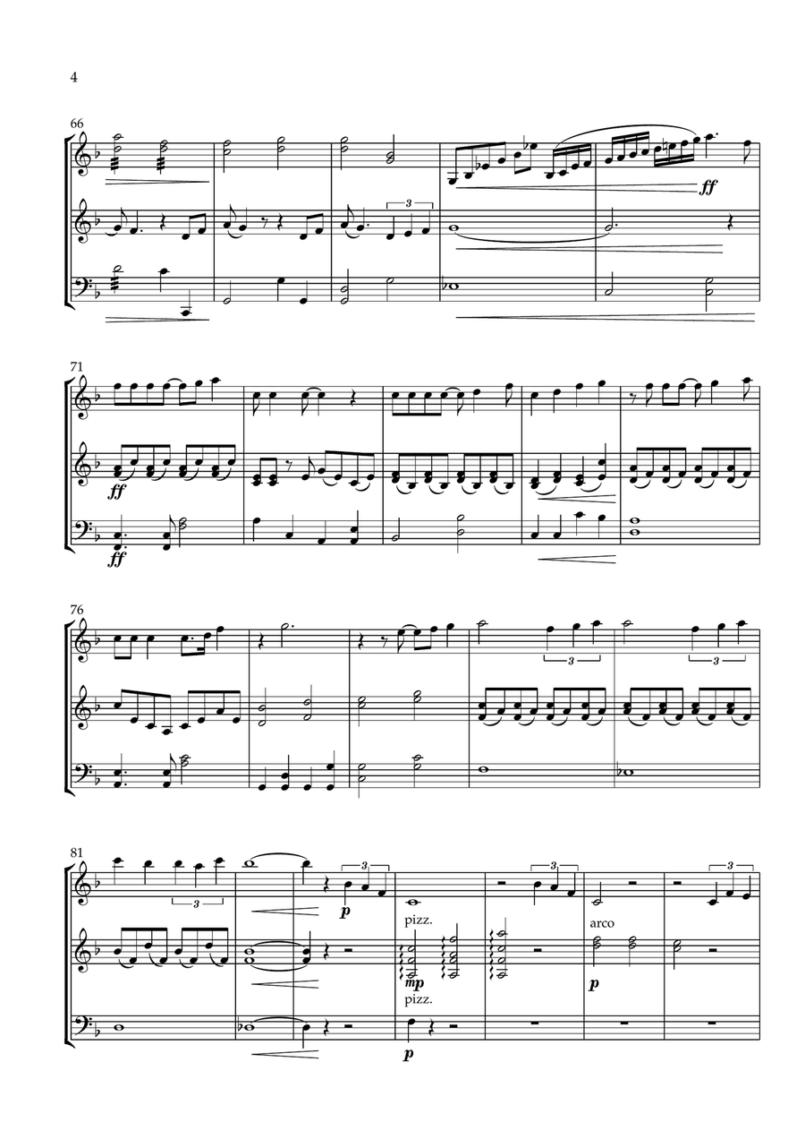 Part Of Your World Part Of Your World String Trio scores gallery preview page 4