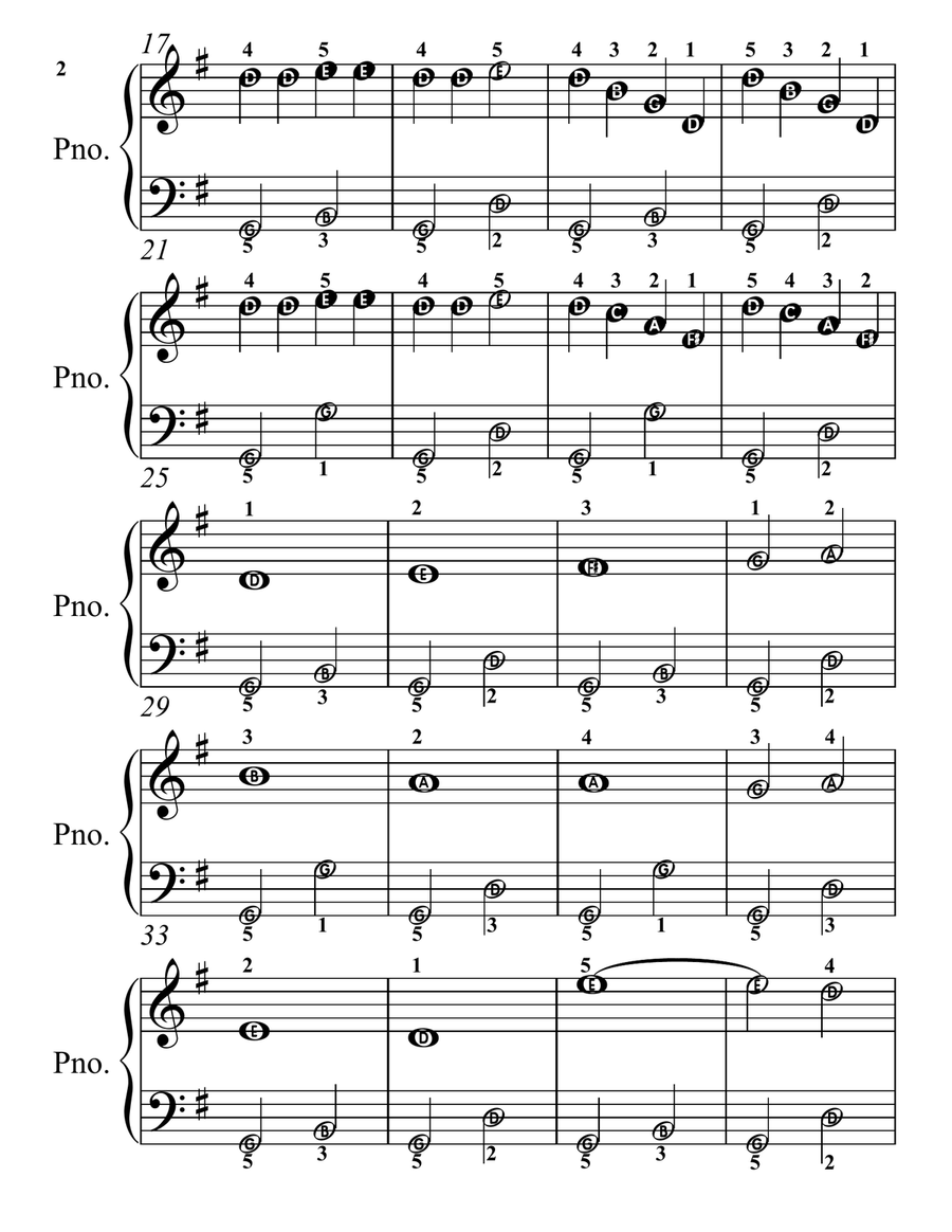 The Beach The Beach Piano, Vocal scores gallery preview page 2