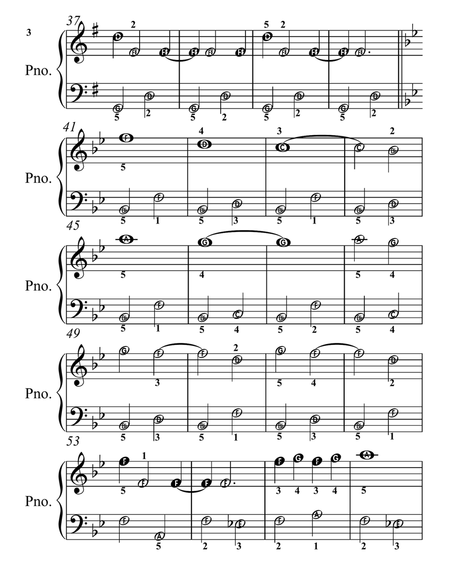 The Beach The Beach Piano, Vocal scores gallery preview page 3