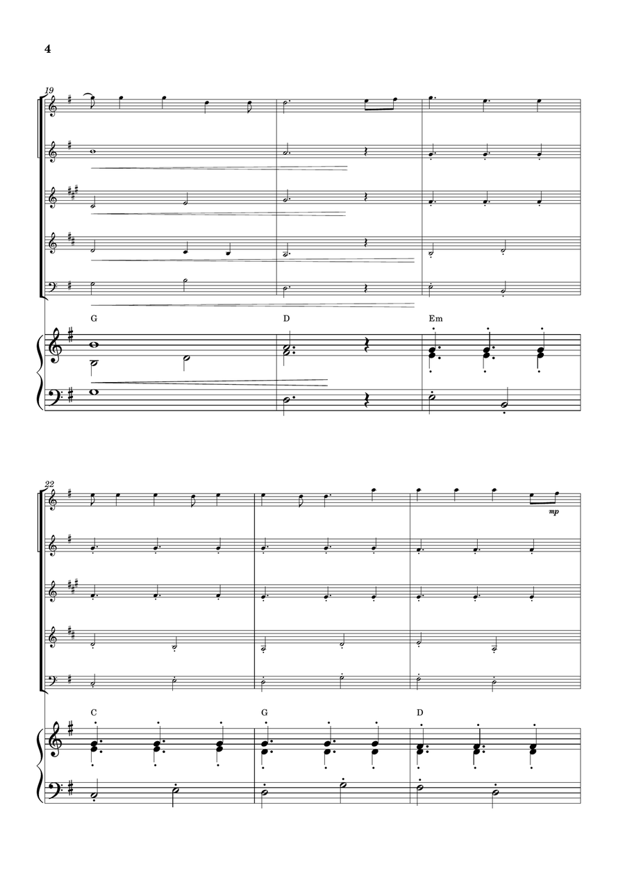 Cheap Thrills (Feat. Sean Paul) Woodwind Quintet scores gallery preview page 4