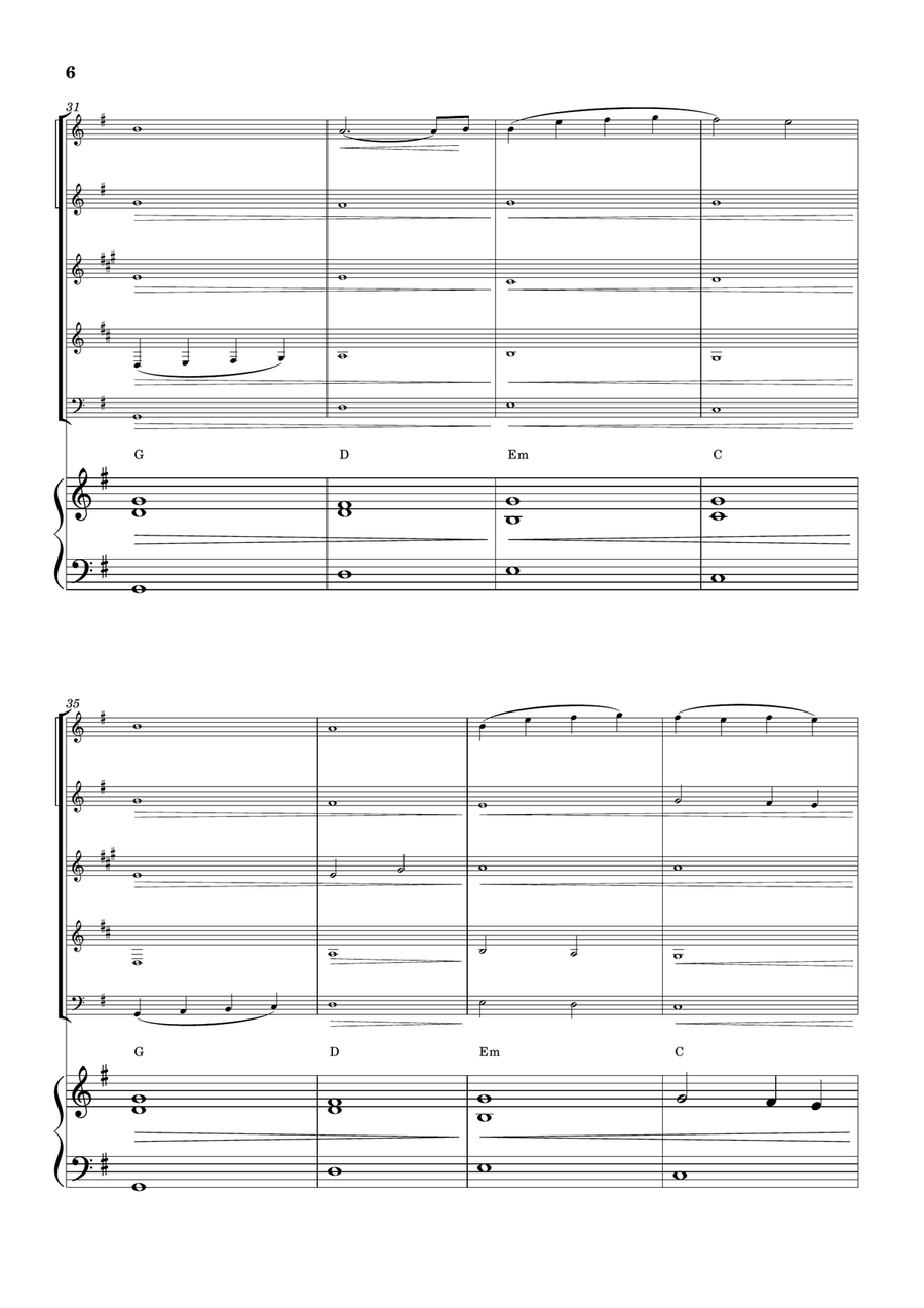Cheap Thrills (Feat. Sean Paul) Woodwind Quintet scores gallery preview page 6