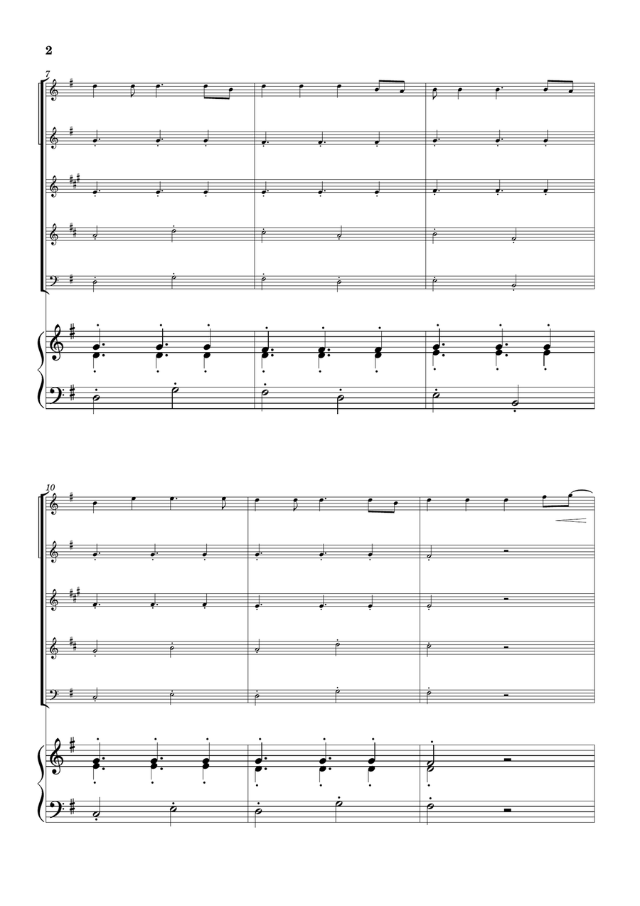 Cheap Thrills (Feat. Sean Paul) Woodwind Quintet scores gallery preview page 2