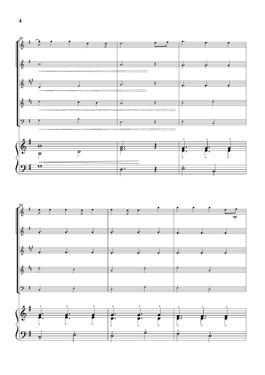 Cheap Thrills (Feat. Sean Paul) Woodwind Quintet scores gallery preview page 4