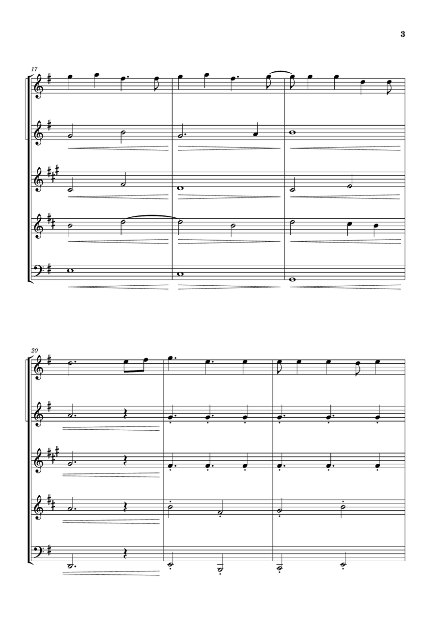 Cheap Thrills (Feat. Sean Paul) Woodwind Quintet scores gallery preview page 3