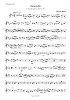 TARANTELLA (BrasSax & Drum set) Small Ensemble scores gallery preview page 6