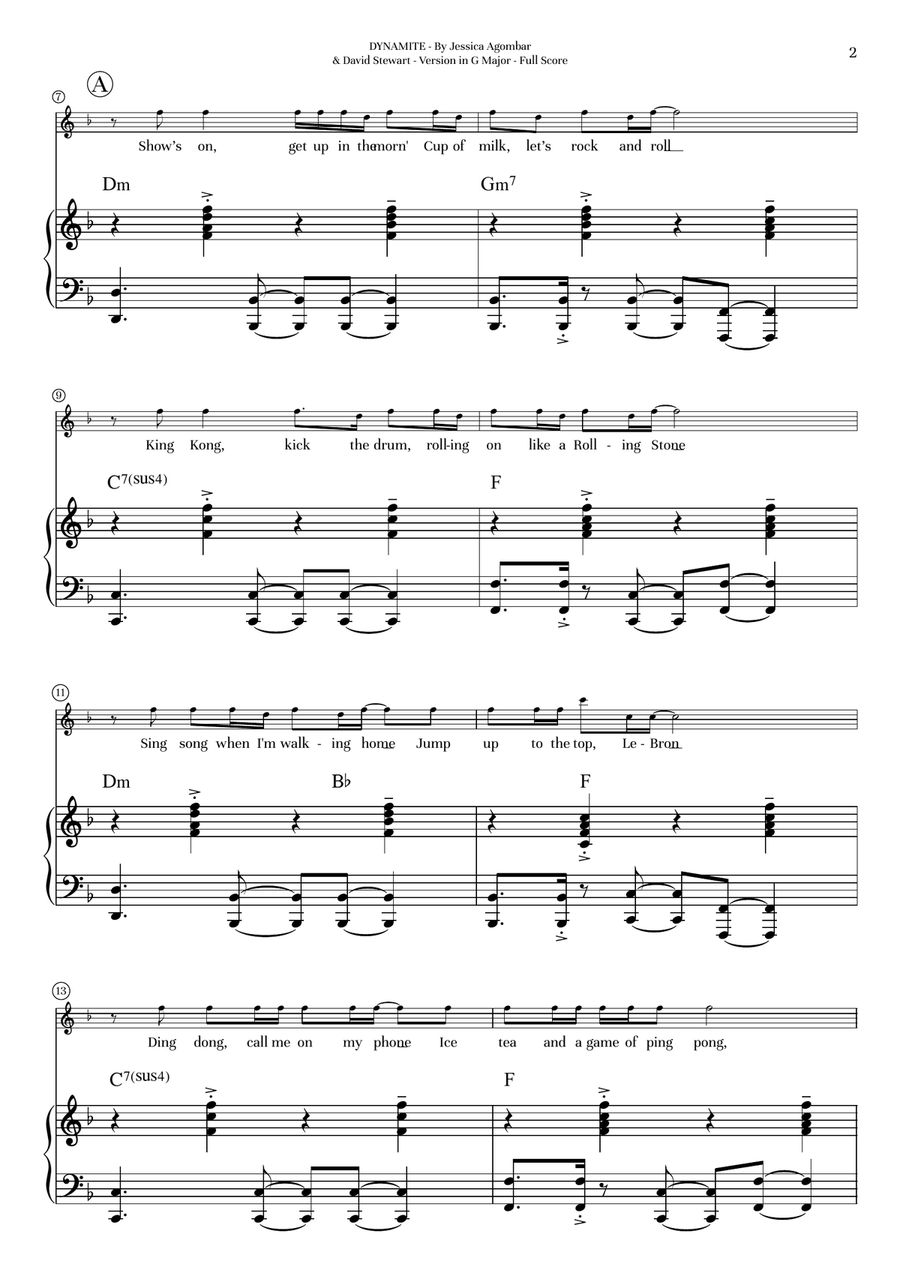 Dynamite Dynamite Chamber Music scores gallery preview page 3