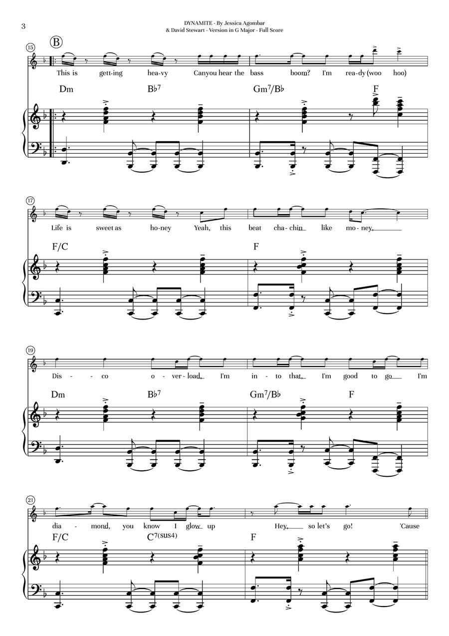 Dynamite Dynamite Chamber Music scores gallery preview page 4