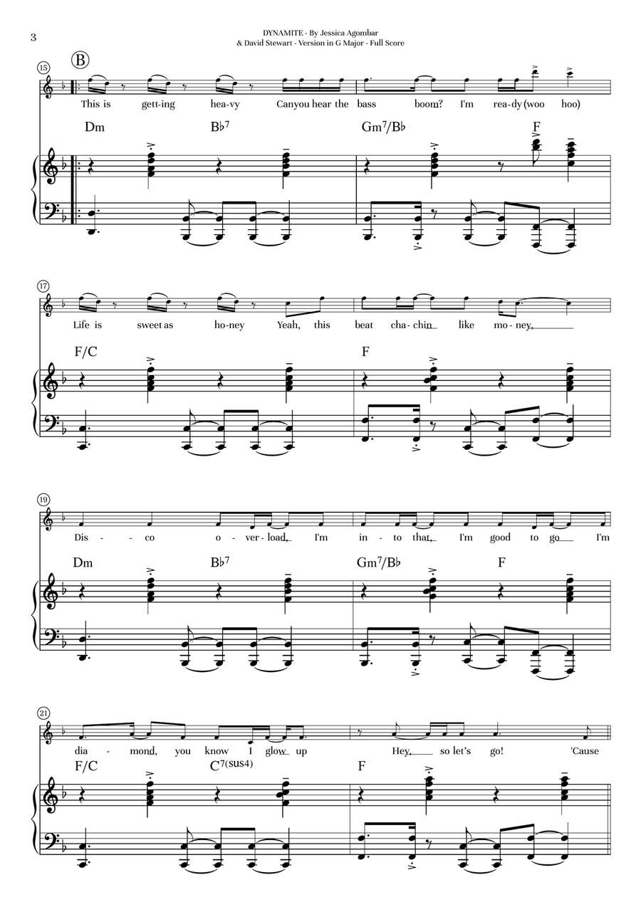 Dynamite Dynamite Chamber Music scores gallery preview page 4