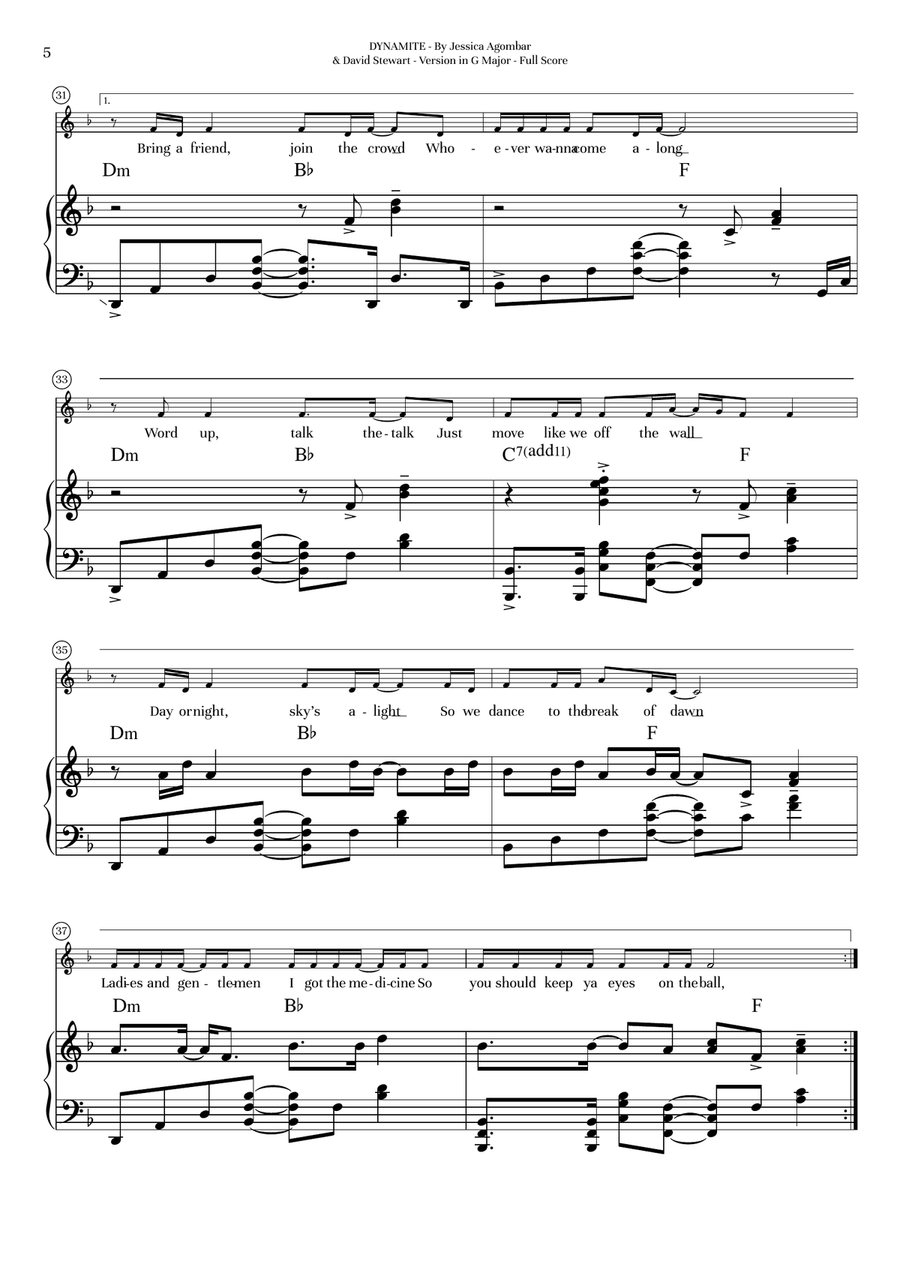 Dynamite Dynamite Chamber Music scores gallery preview page 6