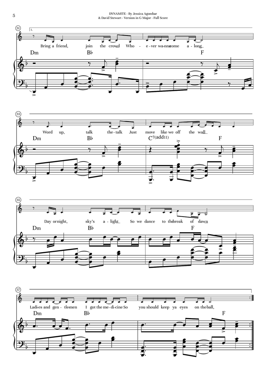 Dynamite Dynamite Chamber Music scores gallery preview page 6