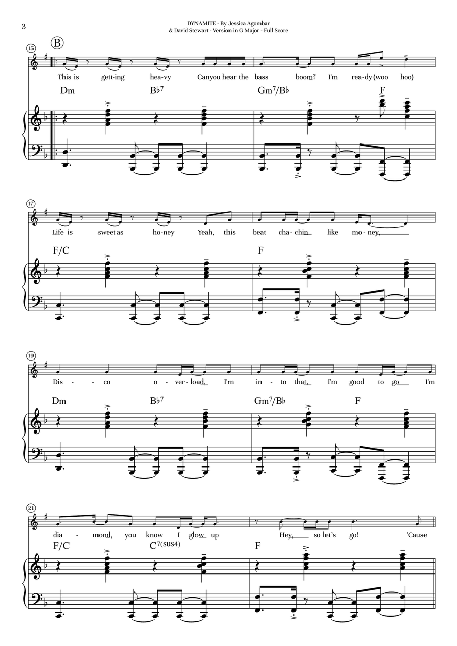 Dynamite Dynamite Chamber Music scores gallery preview page 4