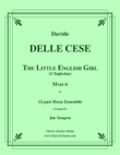 The Little English Girl (L’Inglesina) March for 12-part Brass Ensemble