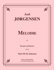 Melodie für Posaune und Klavier