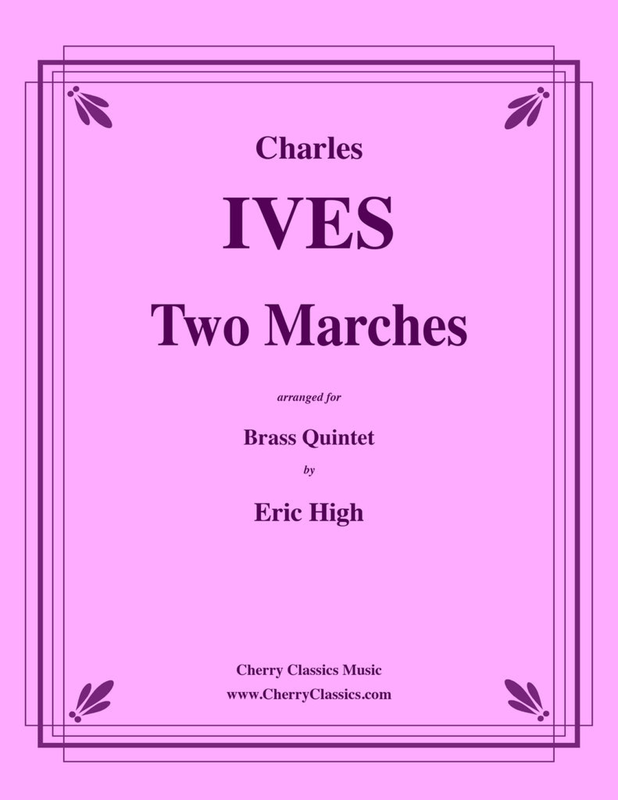Two Marches for Brass Quintet Brass Quintet scores gallery preview page 1