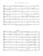 Prelude to Act III of Die Meistersinger for 8-part Trombone Ensemble Trombone scores gallery preview page 4