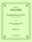 Die Walkure Excerpt from Act 2 for 8-part Trombone Ensemble and Timpani