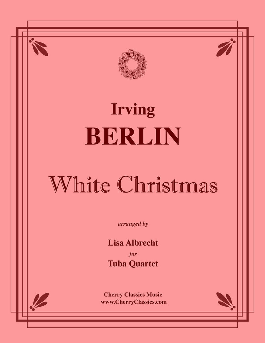 White Christmas for Tuba Quartet Tuba Quartet scores gallery preview page 1