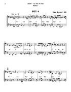 Jazz Duets for Tubas (Bass Trombones) Volume 2 Brass Duet scores gallery preview page 4